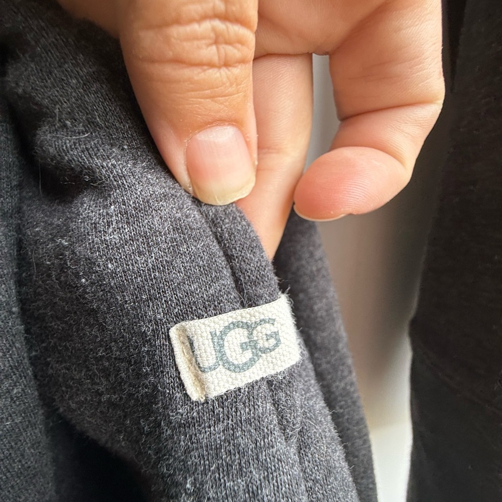 UGG Grey Fleece Robe - Picture 4 of 4